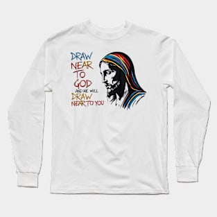 Divine Words: Jesus Inspire Long Sleeve T-Shirt